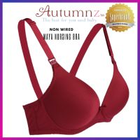 Autumnz Nursing (No underwire) - Maya Maroon Maternity Nursing Menyusu