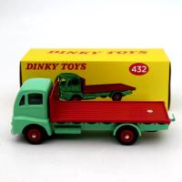 【Thriving】 Mamas &amp; Babies Atlas Dinky Toys 432คนที่รถบรรทุกแบนโมเดล Diecast