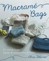 หนังสืออังกฤษใหม่ Macrame Bags [Paperback]