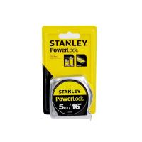 ตลับเมตร stanley powerlock 5 เมตร รุ่น 33-158 ขนาด 5M./163/4