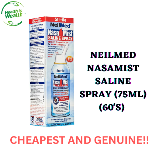 NEILMED NASAMIST SALINE SPRAY (75ML) | Lazada