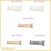 Comfortable Silk Satin Long Body Pillow Pillowcase Double Pillow Cover