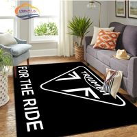 【hot】✇☑﹉  Fashion Motorcycle Logo T-Triumph Printing Room Bedroom Large Area Decorate Rugs Floor Non-slip Sofa