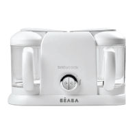 BEABA เครื่องนึ่งปั่นอาหาร Beaba Babycook® Duo Silver White