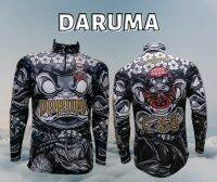 เสื้อตกปลา JK Thailand เสื้อกันยูวี ลาย DARUMA ป้องกันรังสี UV 80% แห้งเร็ว