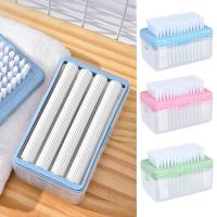 Bathroom Soap Holder Soap Dish Laundry Brush For Clothes Soap Lather Laundry Box Storage Foaming Box Roller Soap Container Food Storage  Dispensers