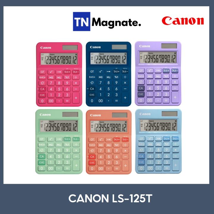 เครื่องคิดเลข-canon-รุ่น-ls-125t-เลือกสี