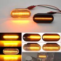 ✺✘ For SEAT Ibiza 6L Cordoba Toledo Leon 1M Side Marker Light For Skoda Octavia Dynamic LED Turn Signal Flashing Indicator Blinker