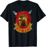 JHPKJRoman Empire Republic Fall SPQR Centurion Helmet Hat Men T-Shirt Short Sleeve Casual Cotton O-Neck Summer Men Clothing 4XL 5XL 6XL