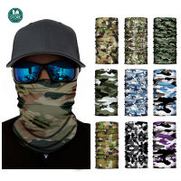 Outdoor Sport Camouflage Seamless Cycling Bandana Buffs Neck Gaiter Headband Fishing Hiking Balaclava Scarf Headwear Face Mask