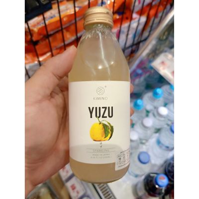 อาหารนำเข้า🌀 Japanese refreshing suza drinks, orange flavor, Yu Su, compressed Gas Ramoon Hisupa DK Kimino Yuzu Sparkling 250ml