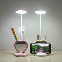 led Dimbare Usb Led Bureaulamp Led Nachtlampje Kinderen Studenten Leren Vouwen Boek Lamp Thuis Oplaadbare Touch Tafellamp