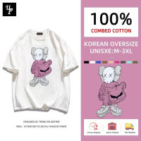 พร้อมส่ง เสื้อยืด cotton 100% เสื้อยืดโอเวอร์ไซส์ เสื้อยืดแฟชั่น เสื้อยืดคอกลม เสื้อยืดไซส์ใหญ่ มี4สี S-5XL