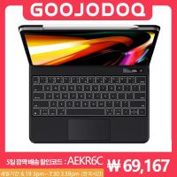 GOOJODOQ แป้นพิมพ์มายากลพร้อมหน้าจอ LCD สำหรับ Ipad Pro 11/ Pro 12 9 12.9/ Air 5 Air 4สำหรับโฟลิโอคีย์บอร์ด Ipad เกาหลีสเปน