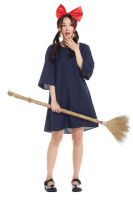 Kiki S Delivery Service Kiki ส่งออกไปยังชุดคอสเพลย์ญี่ปุ่นสำหรับผู้ใหญ่ Minimalist Japanese Witch Little Witch Clothes