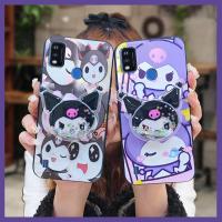 Kickstand armor case Phone Case For ZTE Blade A51/A7P Back Cover glisten protective Cute cartoon Shockproof foothold