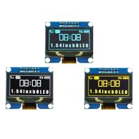 7pin OLED Display ุมมองแบบเต็มโมดูล GND 128 × 64แหล่งจ่ายไฟ