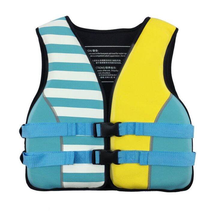 Children's life jacket neoprene swimming buoyancy vest boy girl