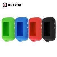 hgjmgkkk KEYYOU Silicone Key Cover Suitable for Starline E90 E60 E91 E61 E63 E65 E85 E92 E95 E96 Car Anti-theft LCD Remote Control Case