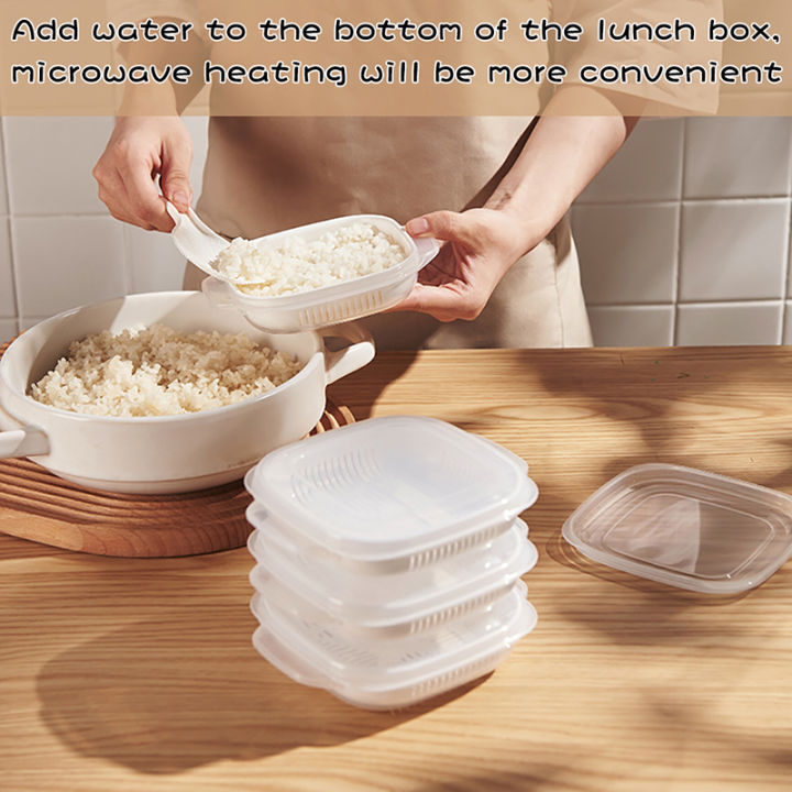 ใหม่สำหรับ-tuesqin-yu-กล่องเก็บของอุ่นข้าวกล่องข้าวกลางวันกล่องใส่อาหารตู้เย็นผลไม้ผักสดพร้อม-keranjang-tirisan