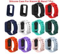 เคสซิลิโคนสำหรับ Xiaomi Mi วง7 Pro ป้องกันหน้าจอปกคลุมสำหรับ MiBand 7 Pro S Mart W Atch กรณีกรอบกันชนเชลล์