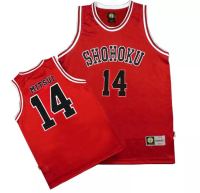 Anime Shohoku School Basketball Team Jersey 1-15 Cosplay Costume Sakuragi Hanamichi Rukawa Jersey Tops Shirt Sports Wear Uniform