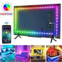 Rgb Led Strip Light 5050 WS2812b Led Tape For Bedroom Rgbw Usb Led Strip Television Colorful Children Into The Room Ambilight Tv