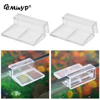 4Pcs Aquarium Glass Cover Holder Acrylic Fish Tank Lid Clips Support Bracket For Rimless Aquarium Fish Tank  6/8/10/12mm Cups  Mugs Saucers