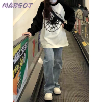 Margot Fashion เสื้อฮู้ด เสื้อแขนยาวอบอุ่น หลวมและสบาย นุ่มนวล ทันสมัย เท่ สไตล์ A28J1BT 41Z231010