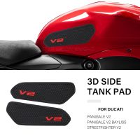 Knee Grip Traction Pad FOR Ducati Panigale V2 Streetfighter V2 Panigale V2 Batliss 2020- Motorcycle Rubber Side Fuel Tank Pad