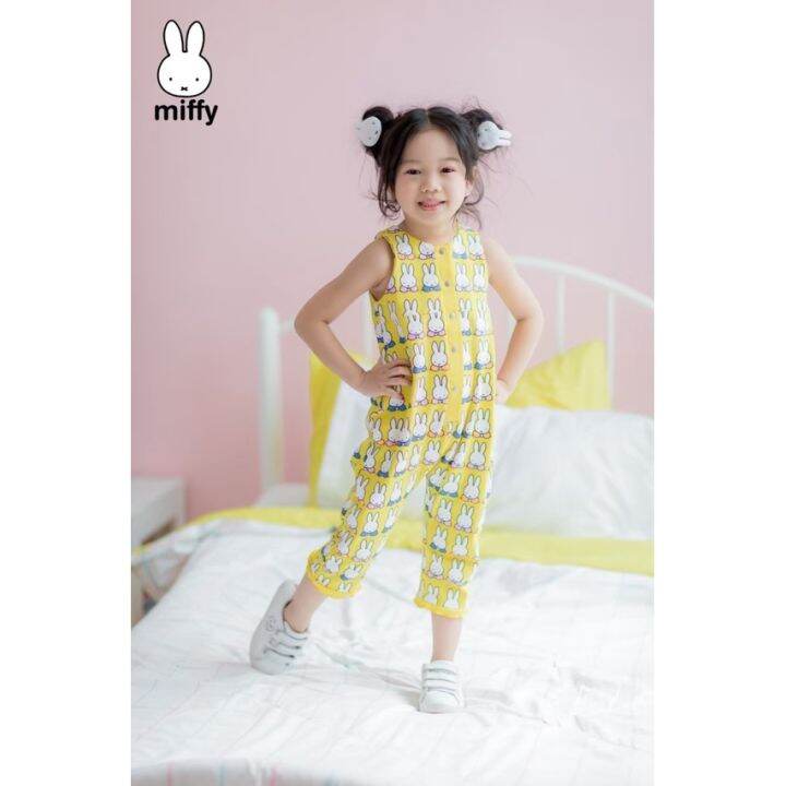 miffy-rnxm4029-จั๊มสูทเด็กผู้หญิงลิขสิทธิ์แท้