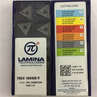 TNUX160408R LT10 เม็ดมีดคาร์ไบด์ LAMINA ดั้งเดิม 100% พร้อมคุณภาพดีที่สุด 10 ชิ้น / ล็อตจัดส่งฟรี