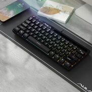 AULA F3061 Mini Có Dây Đèn Nền RGB Bàn Phím Cơ Trắng