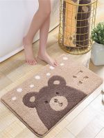 ▫♣✗ absorbent floor mats bathroom toilet door entry bedroom carpets home non-slip mats