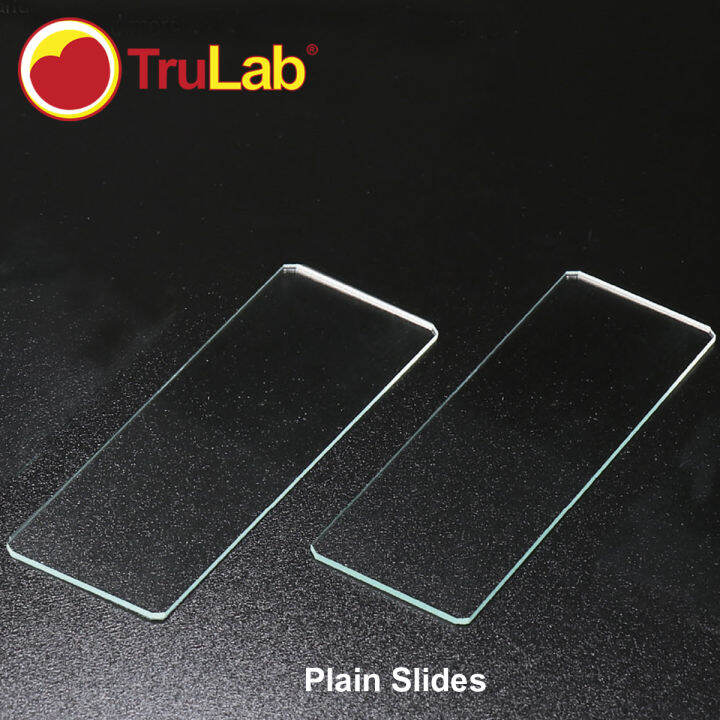 Trulab, Microscope Slides, Plain, Ground Edges, 45°, 72pcs. Lazada PH