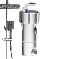 ✓ Adjustable Shower Head Mount Universal Double Hook Shower Holder Flexible Hand Shower Nozzle Rail Sturdy Handheld Shower Head