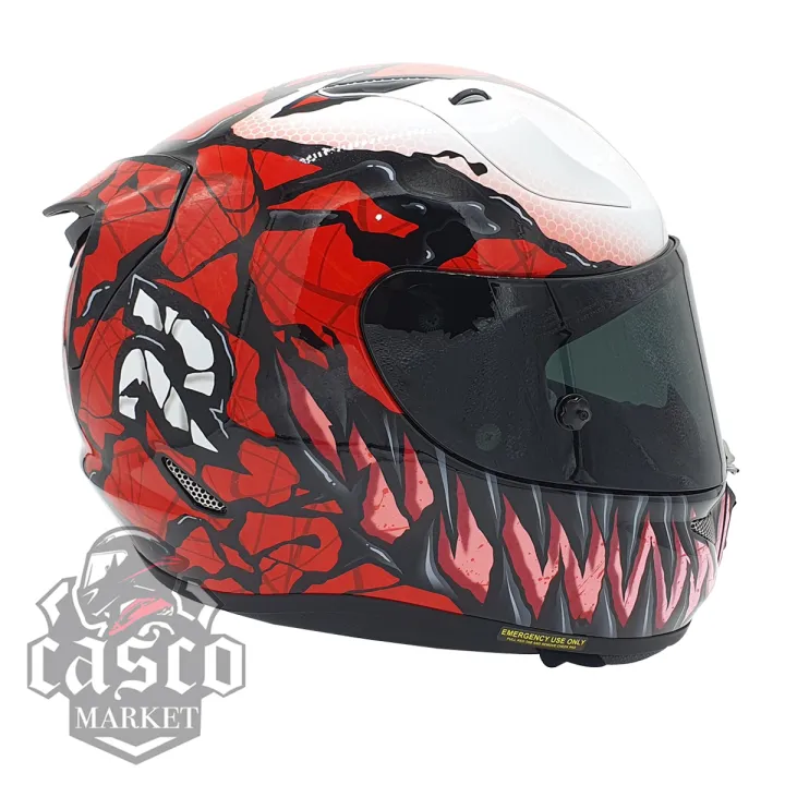 HJC RPHA11 CARNAGE MC1 FULL FACE SINGLE VISOR HELMET Lazada PH