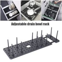 Expandable Kitchen Drawer Organizer Peg Board with Bottom Anti Slip Pad and 12 Kitchen Drawer Organizer Peg Board xqmg