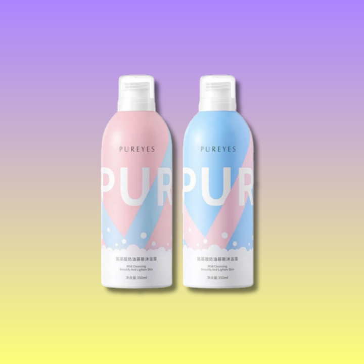 PUREYES SHOWER GEL MOISTURIZING AND REFRESHING BUBBLE SPA PUREYES AMINO