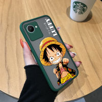 กรณีโทรศัพท์มือถือปลอกเคสโทรศัพท์Vivo Y02S /Realme Narzo 50i Primeลูฟี่การ์ตูนอะนิเมะเด็ก Frosted ใสฮาร์ดโทรศัพท์ปลอกเต็มปกกล้องป้องกันกรณี