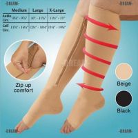 ❤ 1Pair Compression Socks Foot Pain Knee Varicose Toe