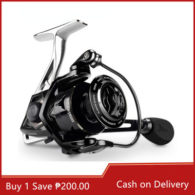 Retcmall6 Megatron Spinning Fishing Reel 18กก. ลากสูงสุด7 + 1ตลับลูกปืนอลูมิเนียม Spool คาร์บอนไฟเบอร์ลากน้ำเค็มตกปลา Coil