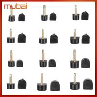 MUBAI 10pcs สีดำ ซ่อมรองเท้า เล็บส้นสูง หมุดซ่อมส้นสูง ส้นสูงเคล็ดลับก๊อก การเปลี่ยนเข็ม เคล็ดลับส้นเท้า