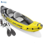Thuyền Kayak Bơm Hơi Explorer 2 Người Intex 68307