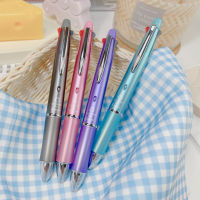 PILOT Dr.Grip 4+1 ปากกาลูกลื่น 4 สี (ดำ แดง น้ำเงิน เขียว) + ดินสอกด 0.5 mm.