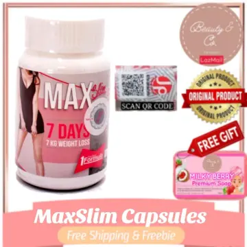 7 Days Max Slim Super Pill Supplements Weight Loss Diet Fat Burn Fast  Slimming