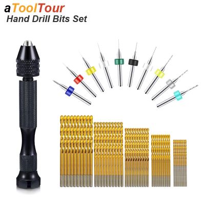 【DT】hot！ Pin Vise Hand Twist Bit PCB Set Carving Resin Polymer Clay Plastic Jewelry Making