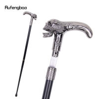 Skull Head Walking Stick 26ซม. แผ่นซ่อน แฟชั่น Cane แผ่นคอสเพลย์ Crosier Stick 93Cm