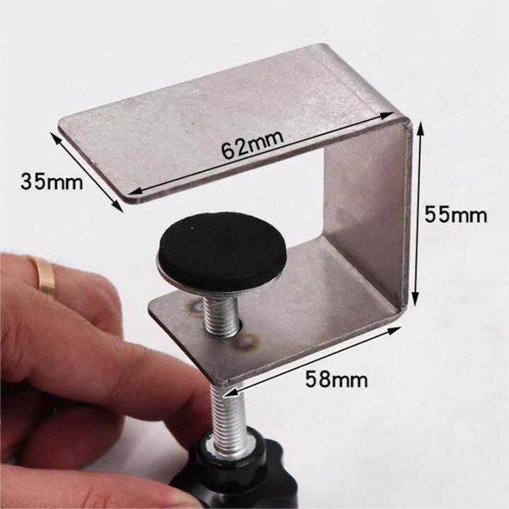 2pcs-smooth-woodworking-drawer-front-installation-clamp-hardware-jig-accessories-stainless-steel