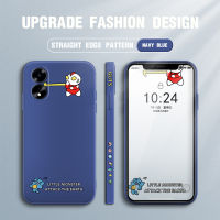 เคสโทรศัพท์สำหรับ OPPO A18 A38การ์ตูนอุลตราแมนเคสโทรศัพท์ดีไซน์ด้านข้างลายขอบสี่เหลี่ยมของเหลวปลอกซิลิโคนคลุมทั้งหมดเคสกล้อง